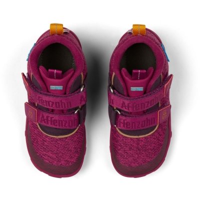 Affenzahn dětské barefoot boty Comfy Happy Smile Knit Lowboot - Bird, vel. 29 - obrázek