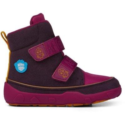 Affenzahn dětské barefoot boty Comfy Jump Midboot Vegan - Bird, vel. 28 - obrázek