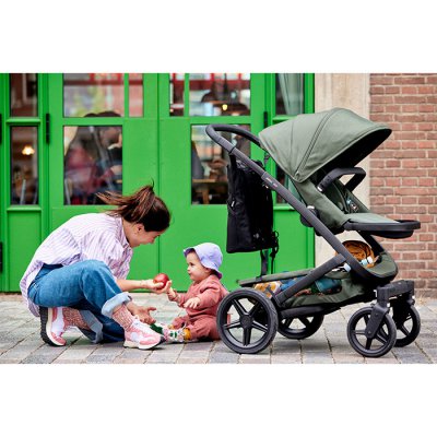 Joolz Geo3 kompletní set + backpack s nafukovacími koly - Woodland Green 2022 - obrázek