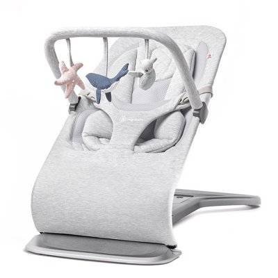Ergobaby lehátko Evolve - Light Grey - obrázek