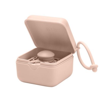 BIBS krabička na dudlíky - Blush - obrázek