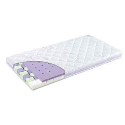 Nanna postýlka Emma 120 x 60 cm + Träumeland Butterfly 60 x 120 cm - White/Natural - obrázek