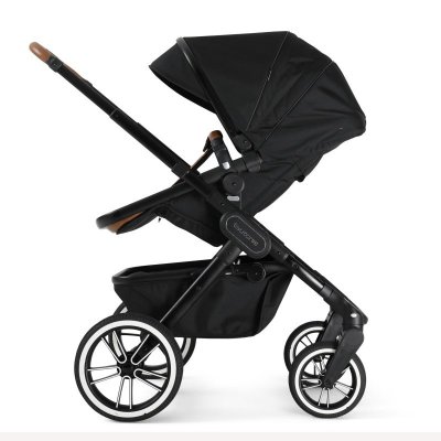 Teutonia Trio kočárek s korbou - Urban Black - obrázek