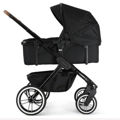 Teutonia Trio kočárek s korbou - Urban Black - obrázek