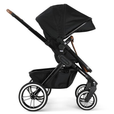 Teutonia Trio kočárek s korbou - Urban Black - obrázek