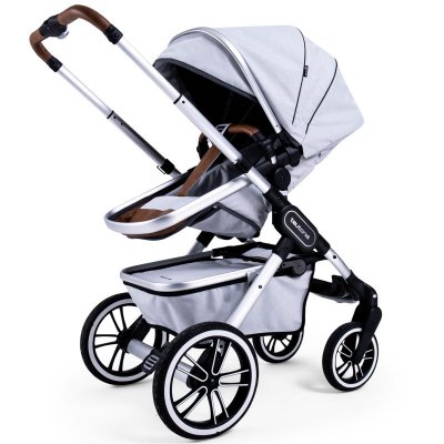 Teutonia Trio kočárek s korbou - Melange Light