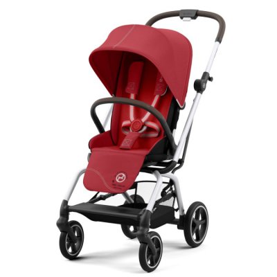 Cybex Gold Eezy S Twist+ 2 - Silver/Hibiscus Red