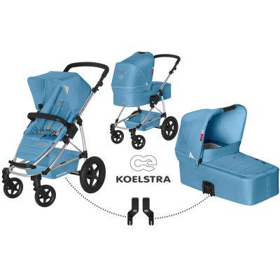 Koelstra kombinovaný kočárek Binque Daily - Plume