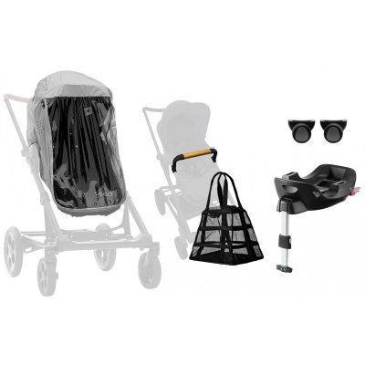 Britax Römer Seed Papilio Black set - Cognac/Grey Melange - obrázek