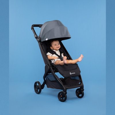 Ergobaby Metro+ - Slate Grey + Sluneční stříška dle vlastního výběru Zdarma - obrázek