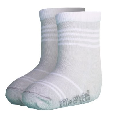 Little Angel ponožky Styl Angel - Outlast® - tm.šedá/bílá, vel. 25 - 29 (17 - 19 cm)