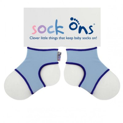 Sock Ons držák ponožek - Baby Blue 0-6m