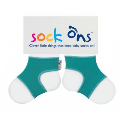 Sock Ons držák ponožek - Turquoise 0-6m