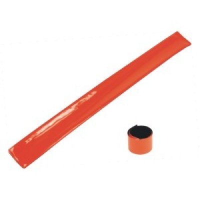 Reflexní pásek samonavíjecí 2 ks - Oranžový