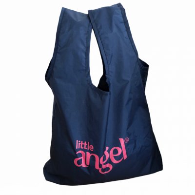 Little Angel nákupní taška DetskyDum.cz - Tmavě modrá - obrázek