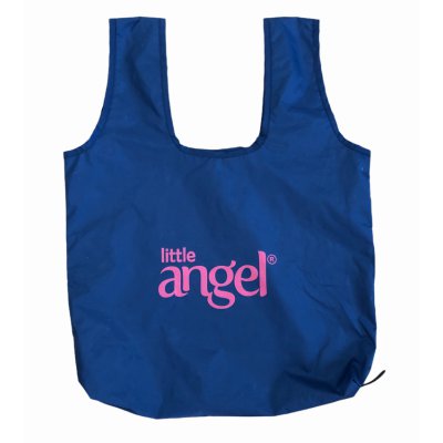 Little Angel nákupní taška DetskyDum.cz - Tmavě modrá - obrázek