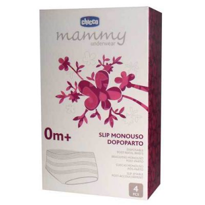 Chicco jednorázové  kalhotky po porodu 4 ks - Vel. 36