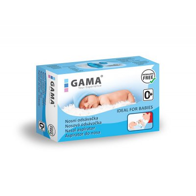 GAMA odsávačka hlenů pro kojence New - Modrá - obrázek