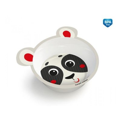 Canpol melaminová miska s oušky Hellou Little - Béžová