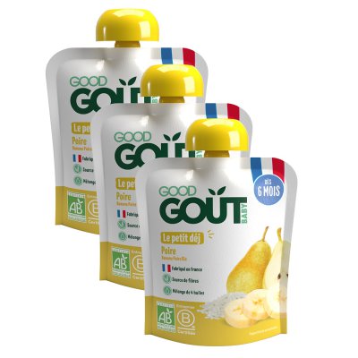 Good Gout BIO hrušková snídaně - Kapsička 70 g - obrázek
