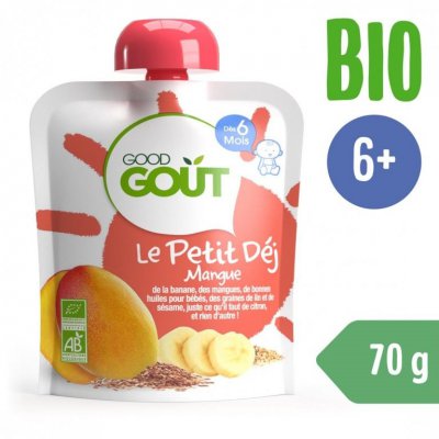 Good Gout BIO mangová snídaně - Kapsička 70 g