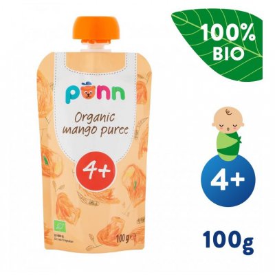 Salvest Ponn BIO mango 100 % - 100 g, 4 m+