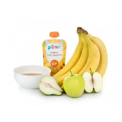 Salvest Ponn BIO ovocné smoothie s ananasem - 110 g, 6 m+ - obrázek