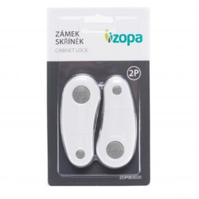 Zopa Zámek skříněk 2 ks - White/Grey