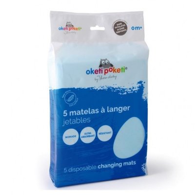 Thermobaby jednorázová přebalovací podložka 5 ks - White