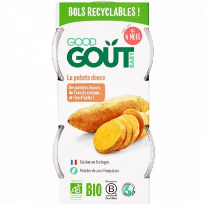 Good Gout BIO batátové pyré - 2x 120 g - obrázek