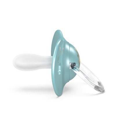 Suavinex Gold fyziologický dudlík Premium 6 - 18 m - Modrá - obrázek