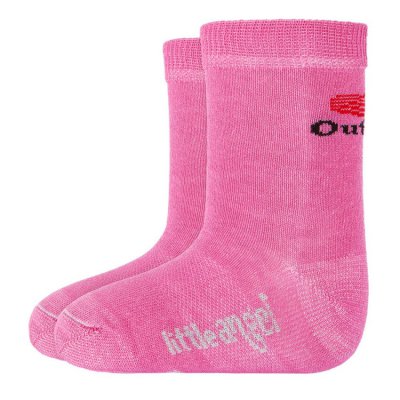 Little Angel ponožky Styl Angel Outlast® - Růžová, vel. 30/34 (20 - 22 cm)
