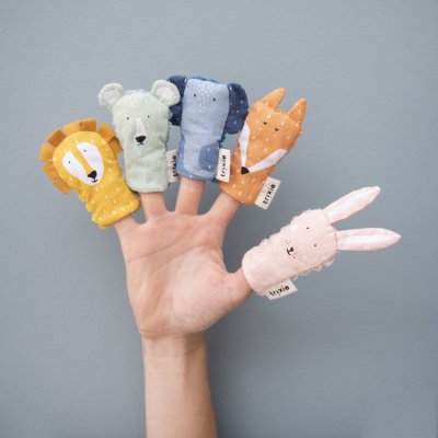 Trixie maňásek na prst - Mr. Polar Bear - obrázek