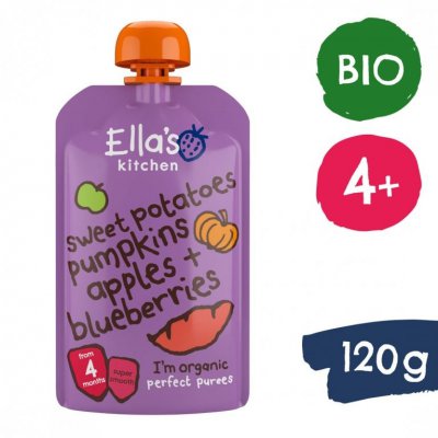 Ella's Kitchen BIO batáty, dýně a jablko- 120 g