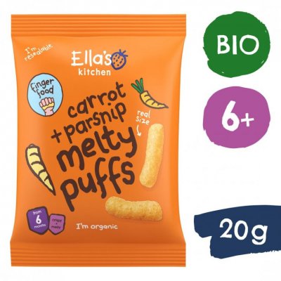 Ella's Kitchen BIO křupky mrkev a pastinák - 20 g