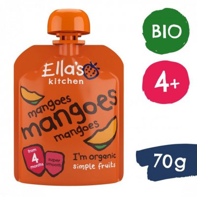 Ella's Kitchen BIO mangová svačinka - 70 g