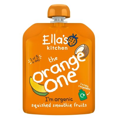 Ella's Kitchen BIO Orange One ovocné pyré s mangem - 90 g