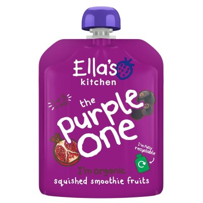 Ella's Kitchen BIO Purple One ovocné pyré s černým rybízem - 90 g