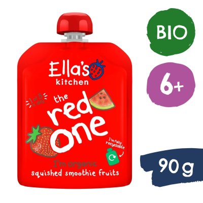 Ella's Kitchen BIO Red One ovocné pyré s jahodami - 90 g - obrázek