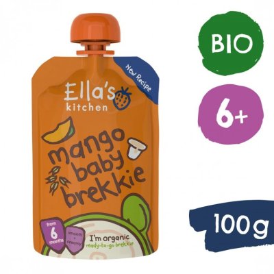 Ella's Kitchen BIO snídaně mango a jogurt - 100 g - obrázek