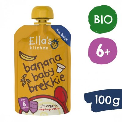 Ella's Kitchen BIO snídaně banán a jogurt - 100 g - obrázek