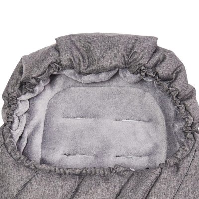 Diago fusak do autosedačky Deluxe Šedý - obrázek