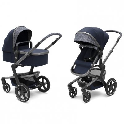 Joolz Day+ Tailor Kompletní set - Grey/Navy Blue/Jungle Blue