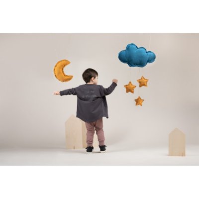 Pinokio Dreamer Mikina - Graphite, vel. 68 - obrázek