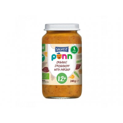 Salvest Ponn BIO hovězí stroganov s pastinákem - 240 g, 12m+ - obrázek