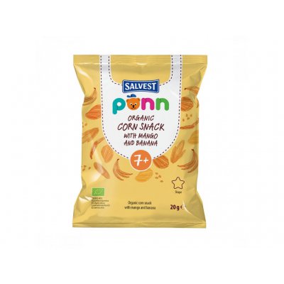 Salvest Ponn BIO mangové křupky - 20g, 7m+ - obrázek