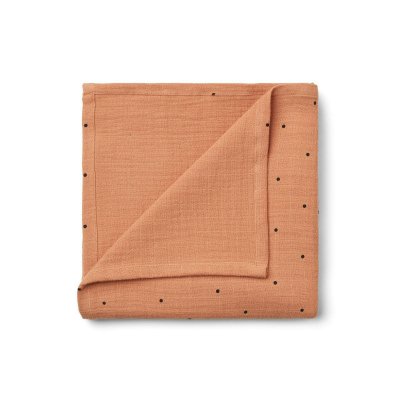 Liewood Ben Mušelinová zavinovací plena - Classic Dot Toscany Rose - obrázek