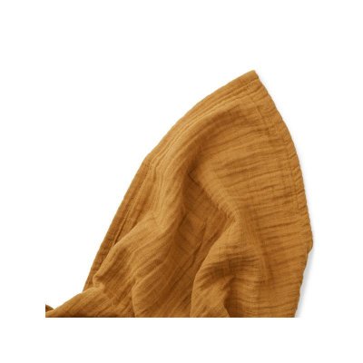 Liewood Ben Mušelinová zavinovací plena - Solid Golden Caramel - obrázek