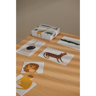 Liewood Brett Puzzle pro nejmenší - All Together/Sandy - obrázek