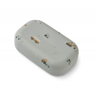 Liewood Oline Obal na vlhčené ubrousky Vehicles - Dove Blue mix - obrázek